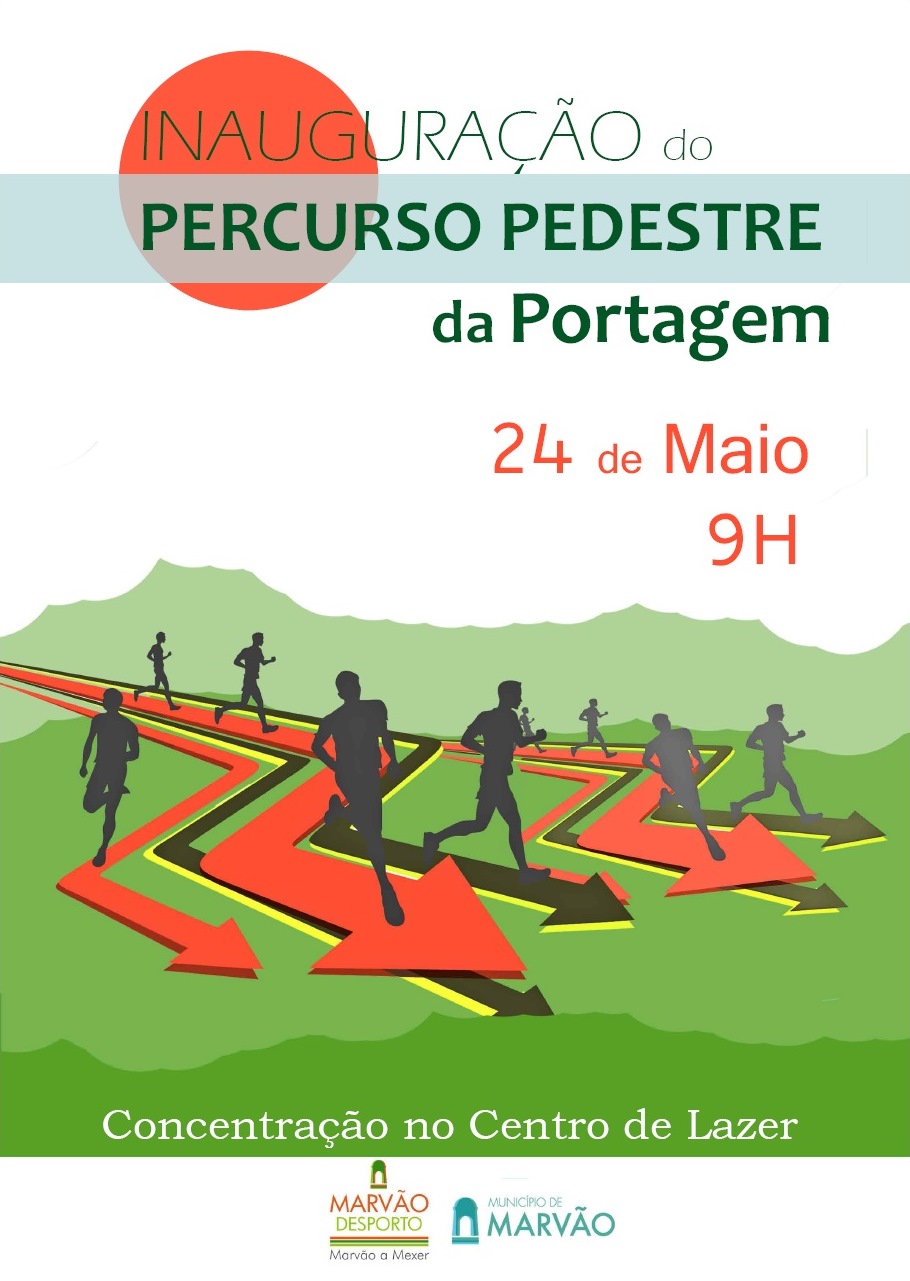 inauguracao percurso pedestre portagem