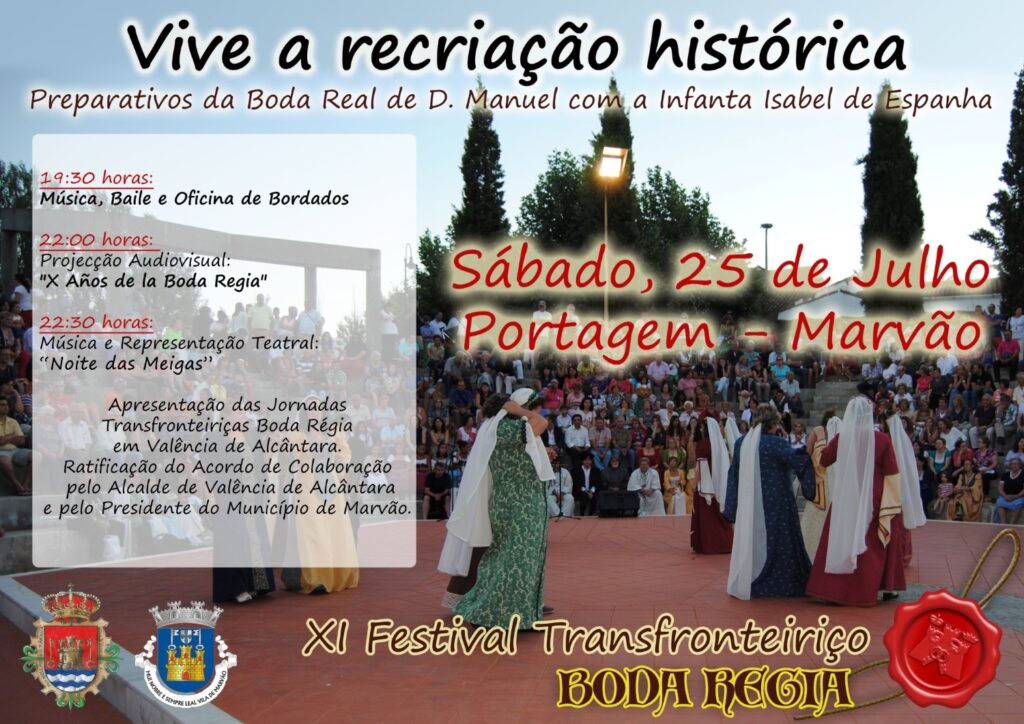 Apresentação do XI Festival Transfronteiriço “Boda Régia”