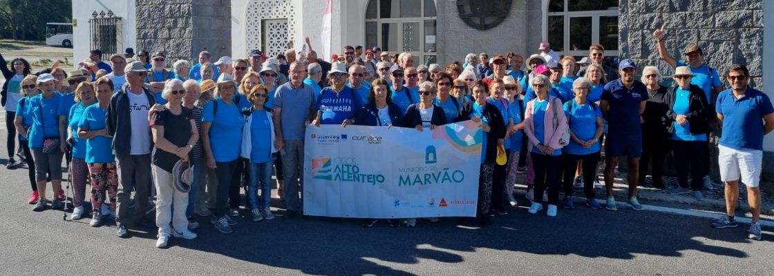(Português) Caminhada Sénior dos Jogos do Alto Alentejo juntou mais de 100 pessoas em Marvão
