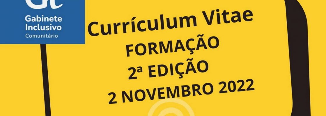 (Português) Ação de formação – Elaboração e atualização do Curriculum Vitae