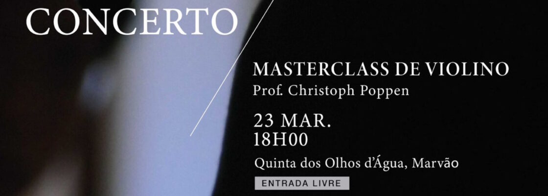 (Português) Concerto Final da Masterclass de Violino