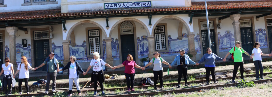 Abraço Solidário pela reabertura do Ramal de Cáceres à circulação ferroviária
