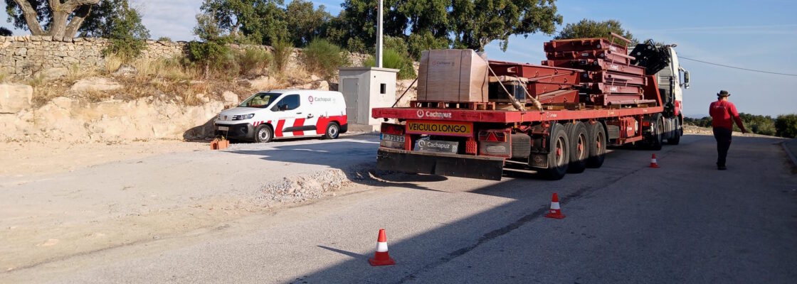 Arrancaram os trabalhos de instalação de duas básculas no concelho de Marvão