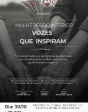 Estreia do documentário “Mulheres do Interior: Vozes que inspiram”