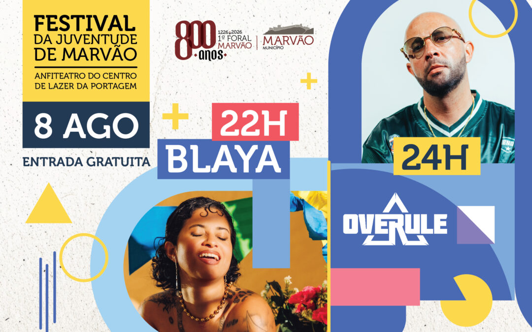 Festival da Juventude de Marvão com muita animação de 7 a 9 de agosto