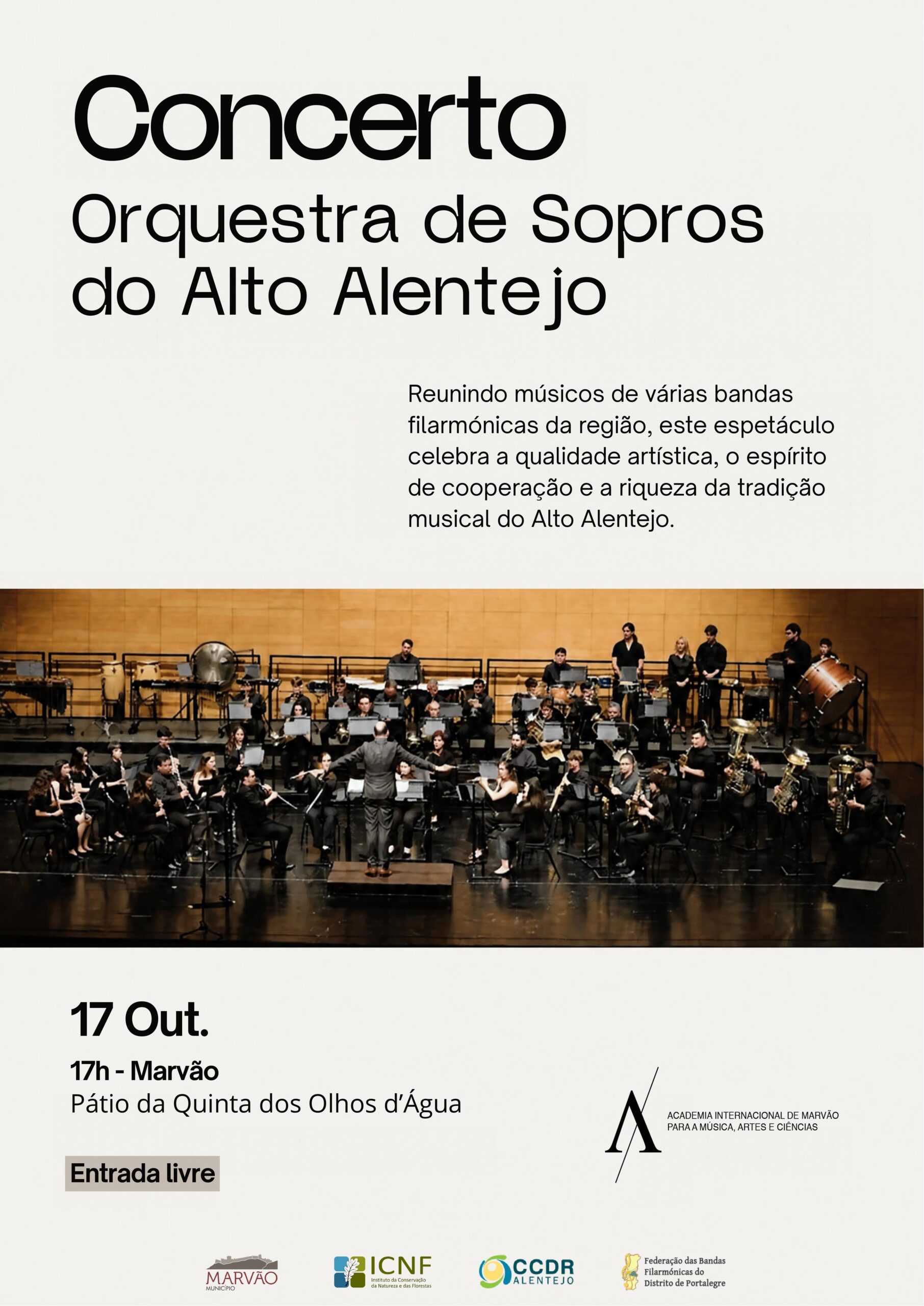 Concerto de Outono na Quinta dos Olhos d’Água