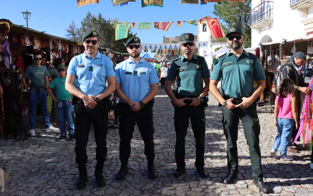 GNR e Guardia Civil em patrulhamento conjunto na Al Mossassa